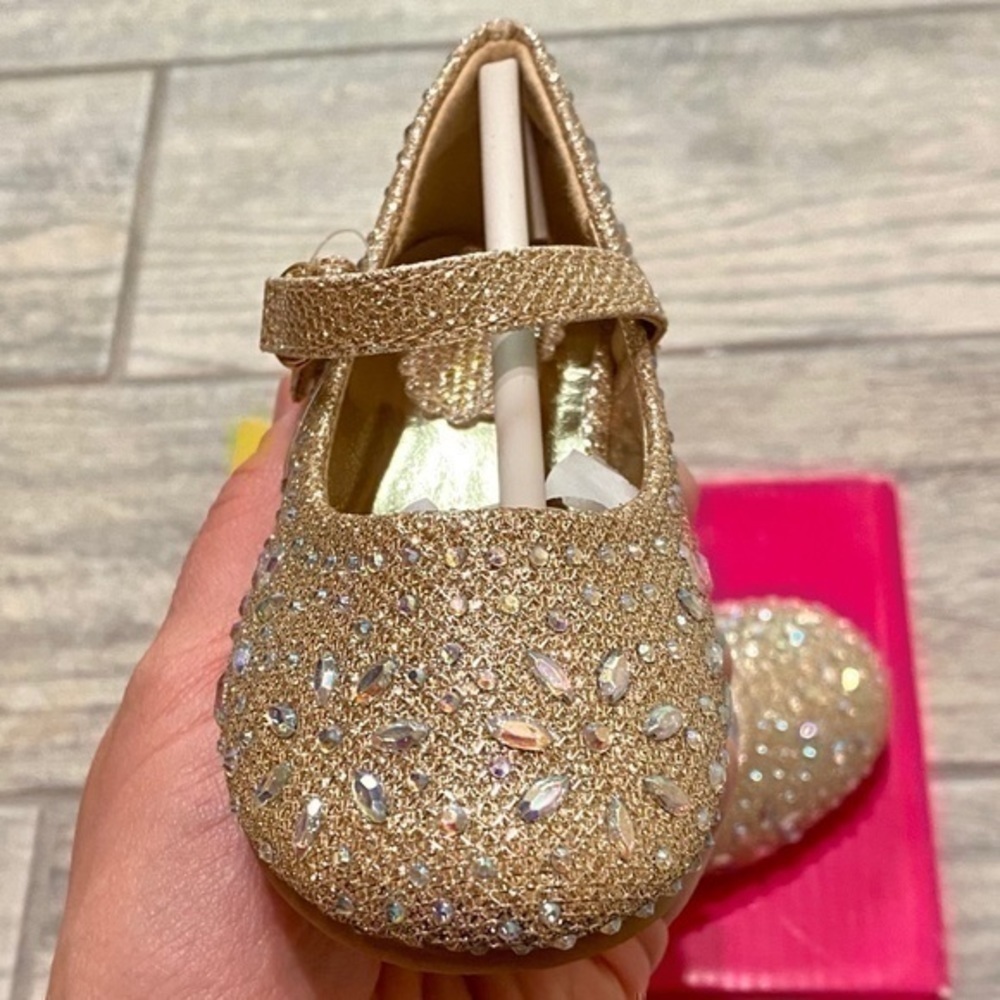 DREAM PAIRS | Baby Girl’s Daisy Rhinestone Shoes - Picture 8 of 11